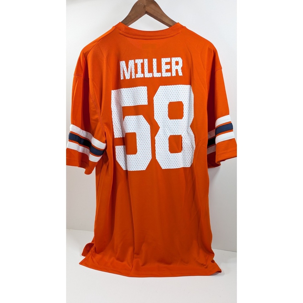 DENVER BRONCOS VON MILLER 58 Great Games MENS PREMIUM T SHIRT JERSEY - Picture 3 of 10
